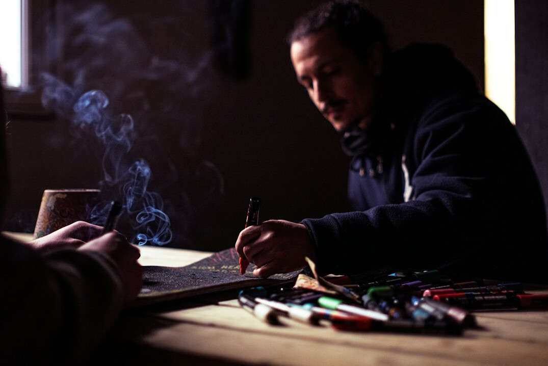 writer planning mystery plot